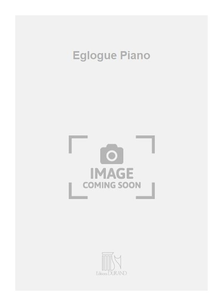 Eglogue Piano